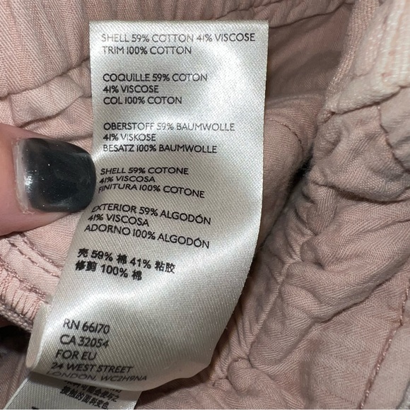 Free People Margate Pleated Trousers Pants-Paperbag Waist-Ivory Tan-Small - Picture 9 of 10